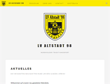 Tablet Screenshot of lv-altstadt98.de